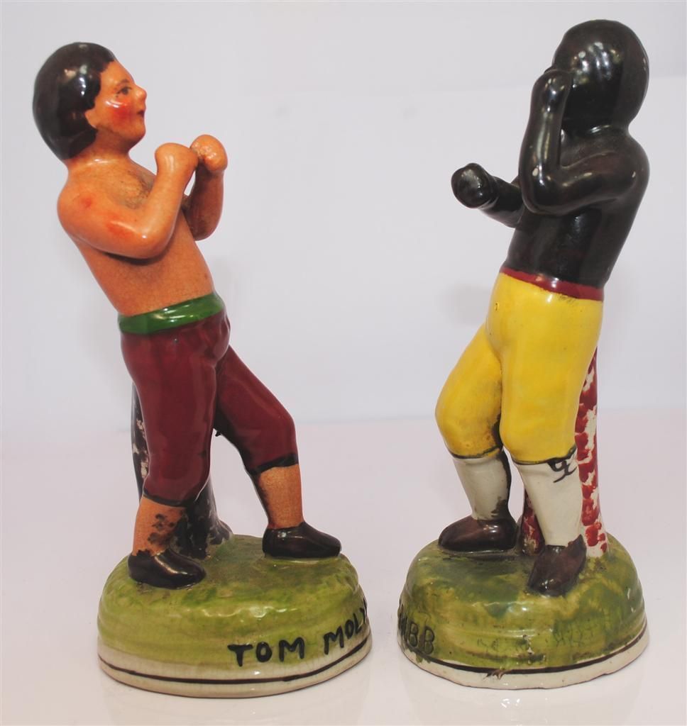 Sports Souvenir Ceramic Boxing Fight Of The 1930s photo furniture