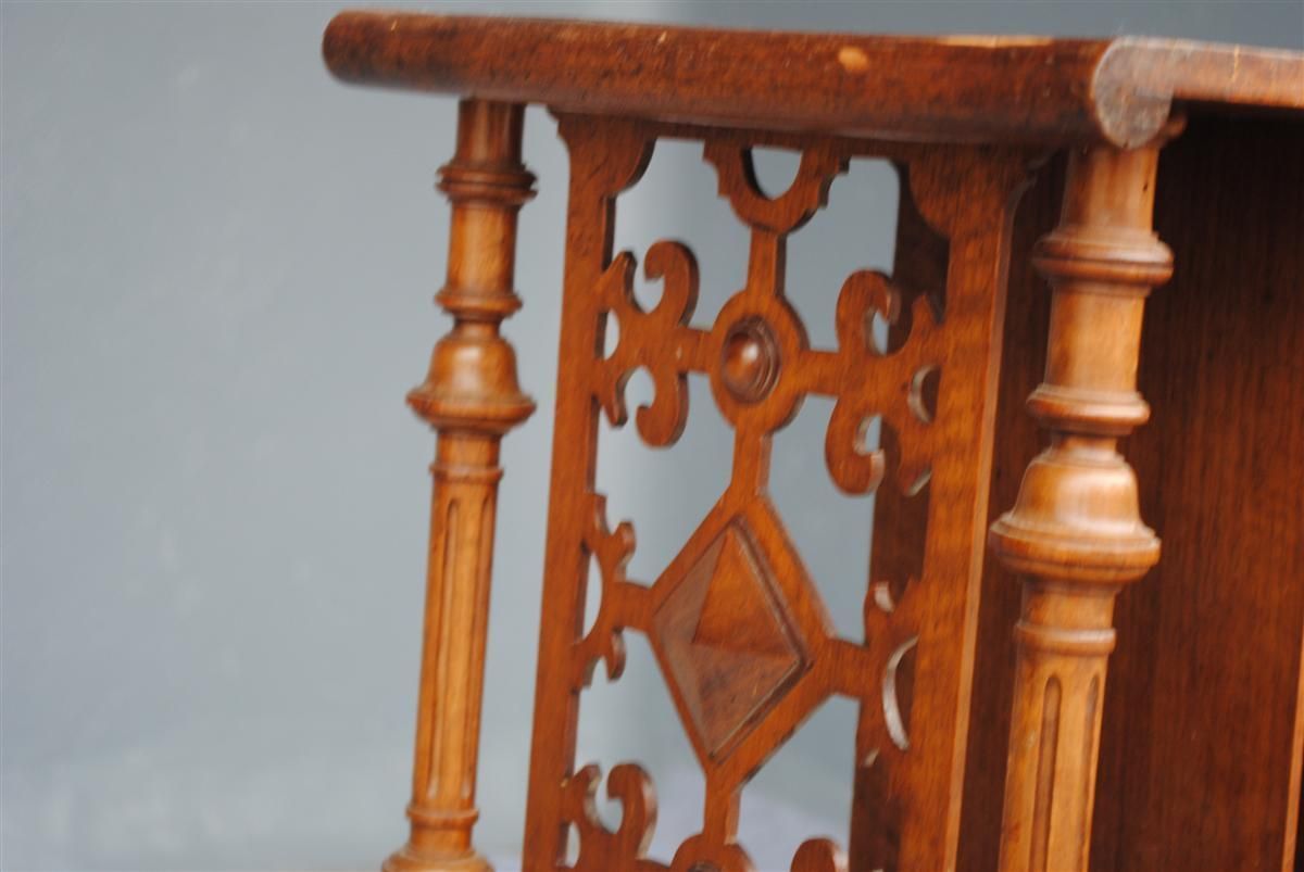 1900 Partition Locker In Walnut photo Furniture