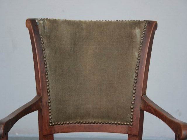 Directoire Walnut Armchair Late 18th Century photo buy