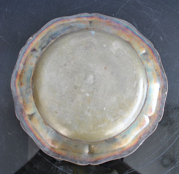Louis Xv Style Round Dish In Silver Metal Christofle Hotel Régina photo furniture