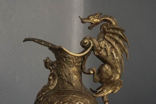 Ewer Renaissance Style In Bronze After Christofle Around 1900 photo buy