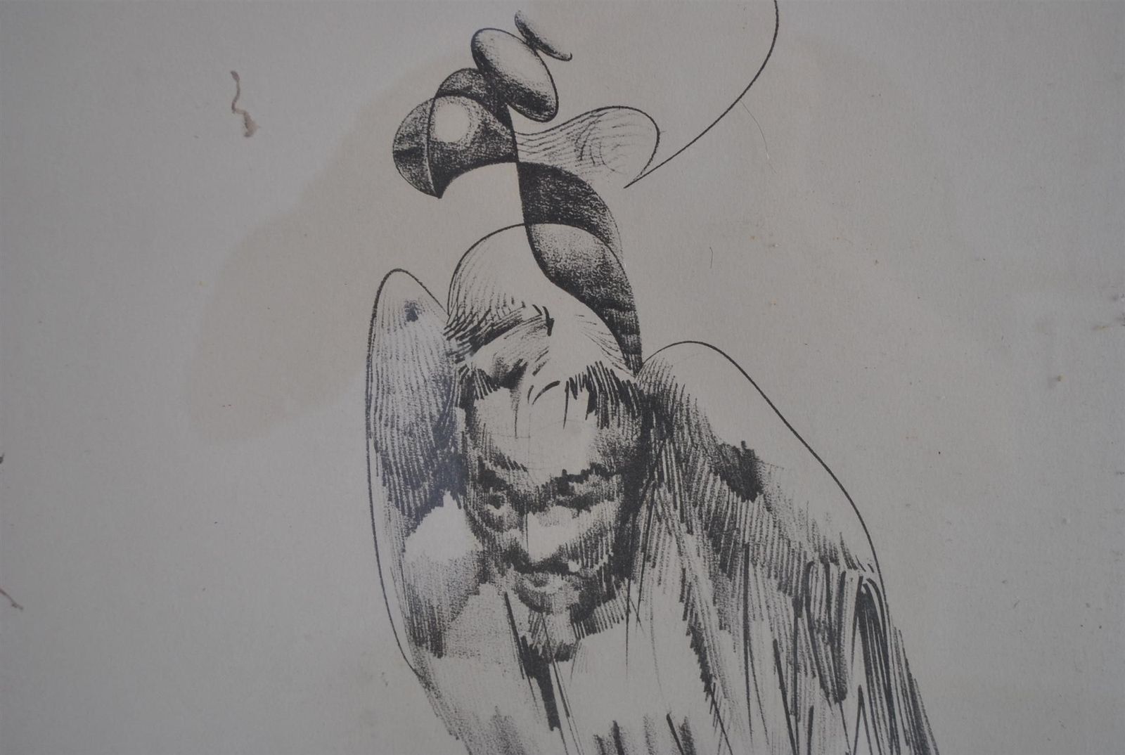 photo furniture Character Lithograph By Raymond Moretti