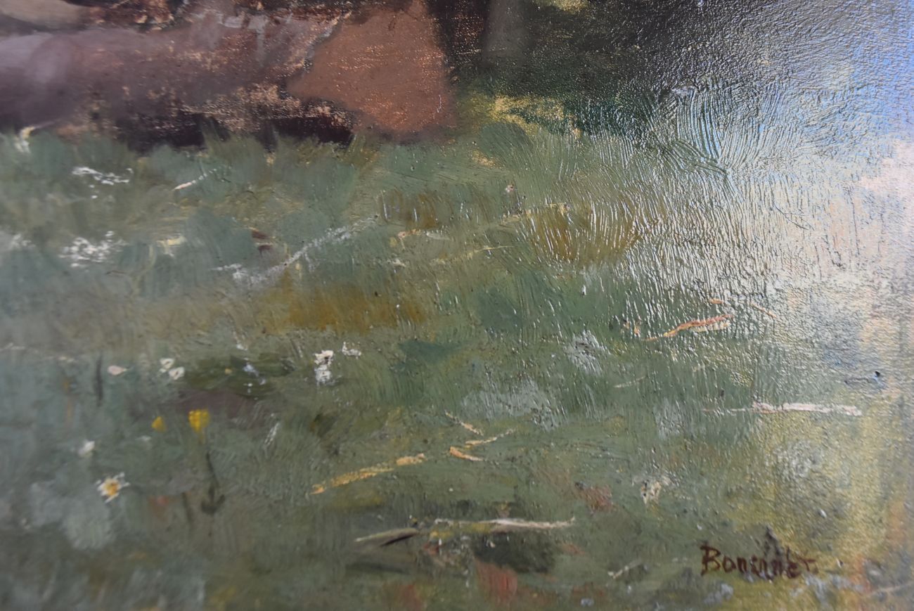 Landscape By Charles Bousquet French School photo for sale