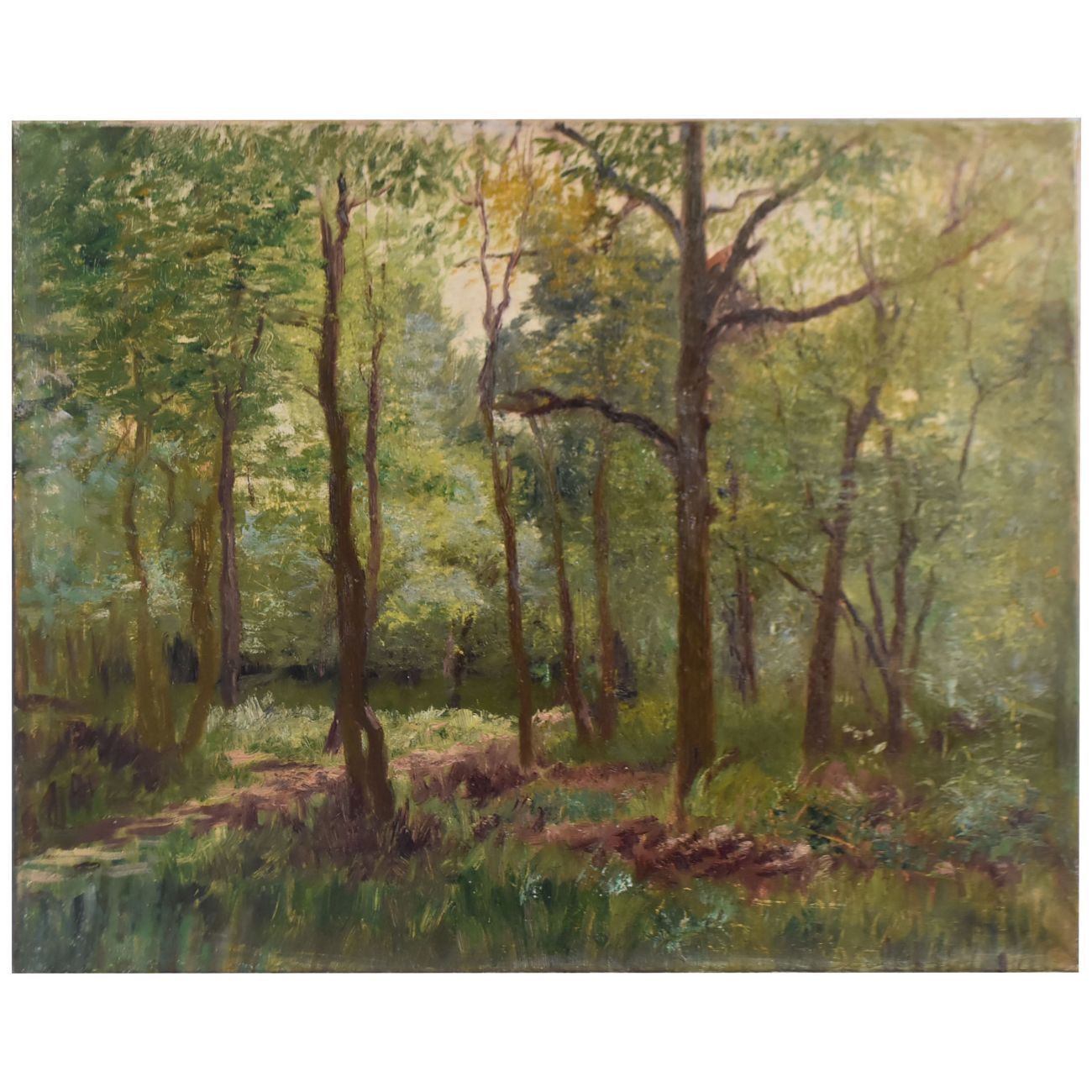 Landscape By Charles Bousquet French School