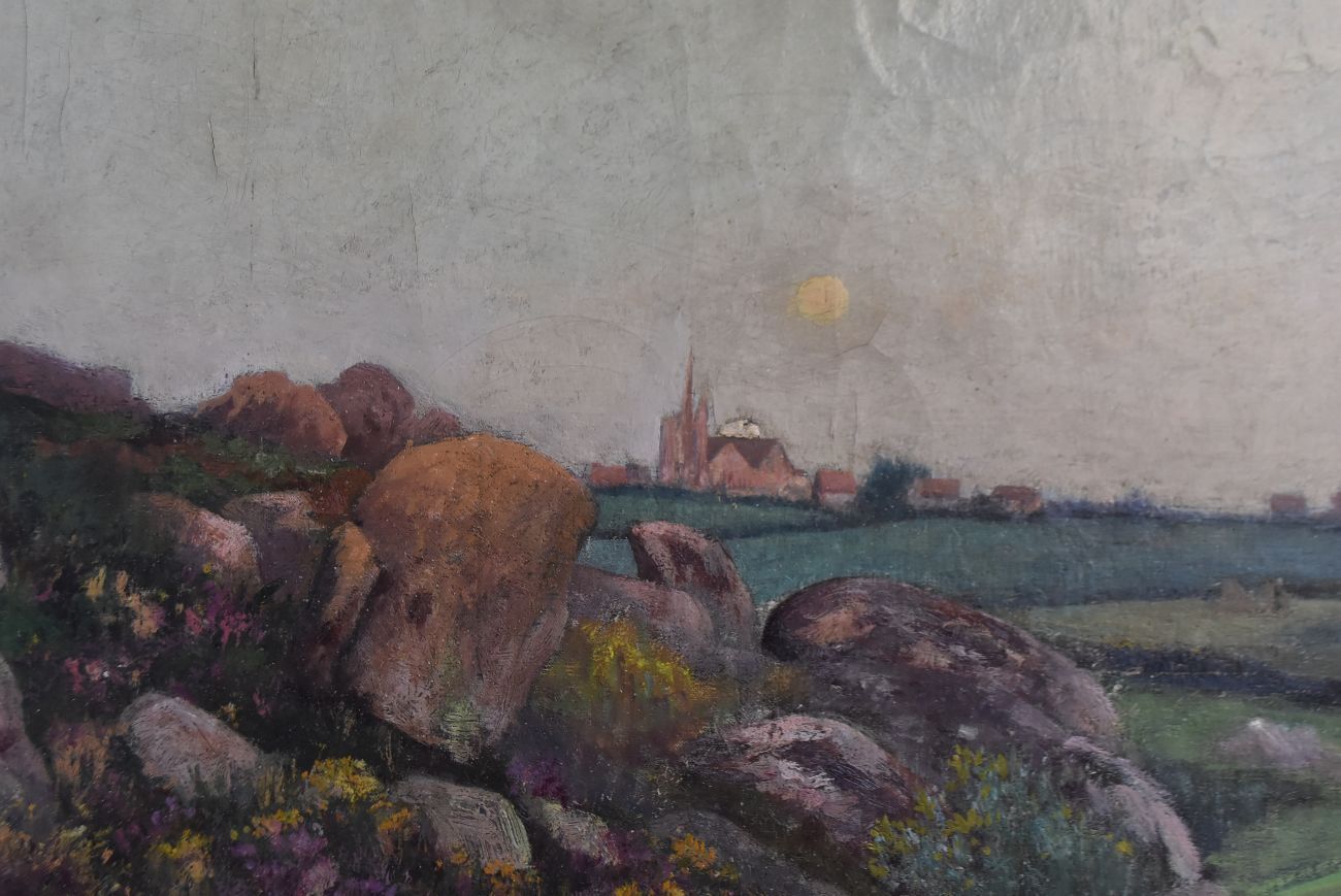 Landscape By Charles Bousquet French School photo furniture
