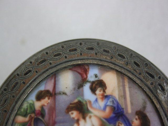 1880 Porcelain Pill Box photo 708.0