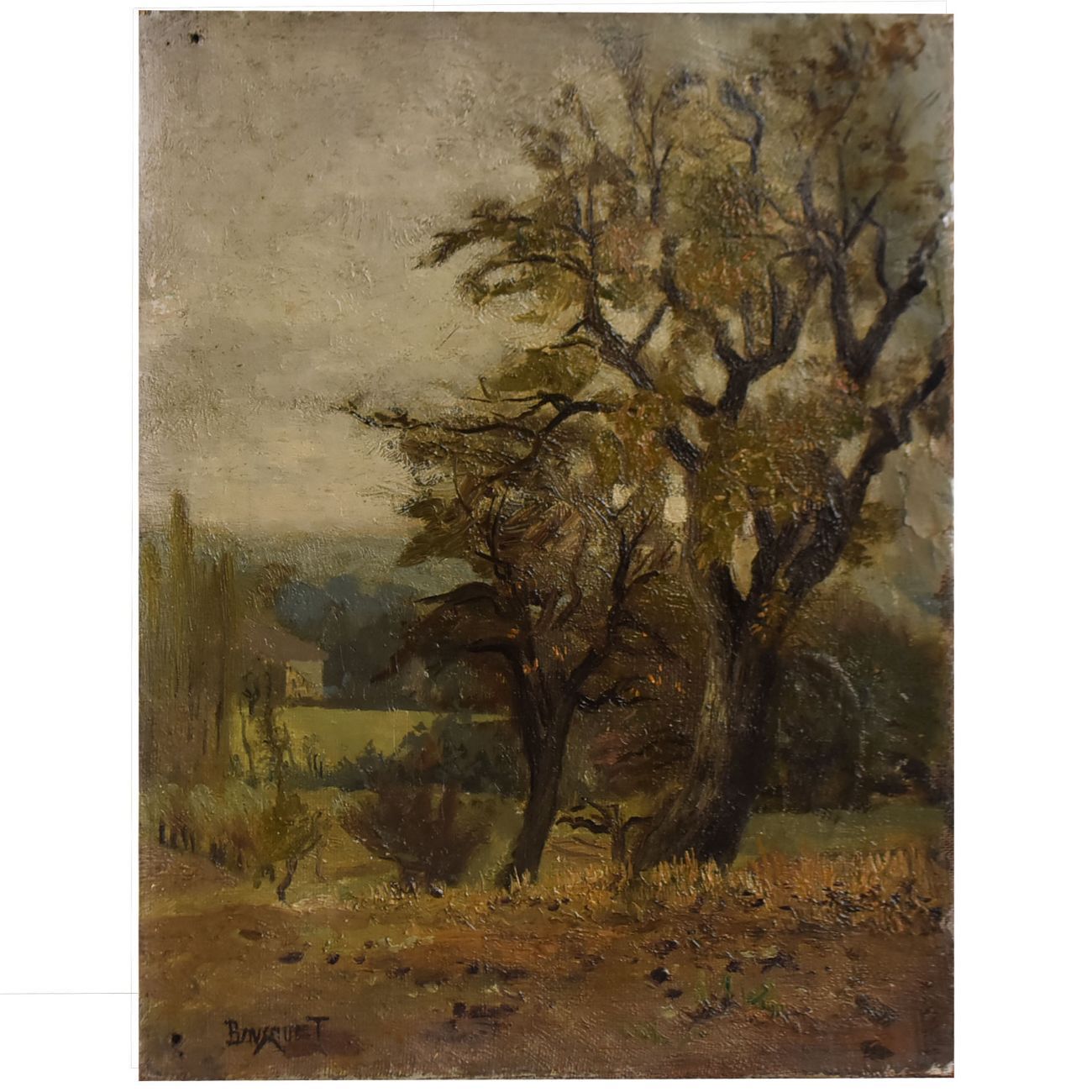 Landscape By Charles Bousquet French School