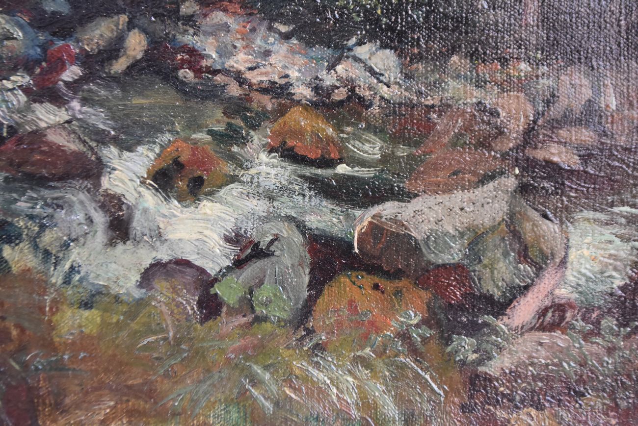 Landscape By Charles Bousquet French School photo for sale