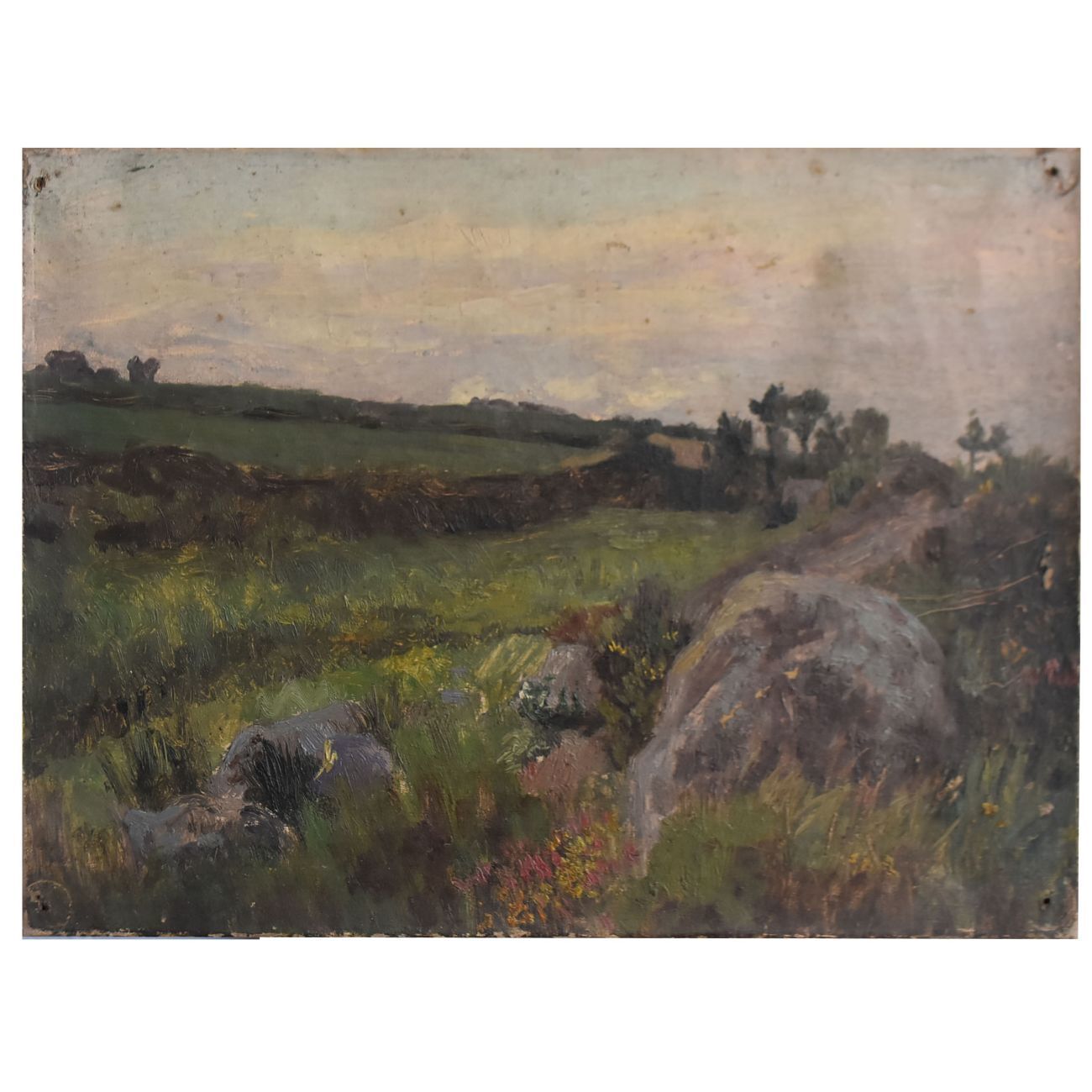 Landscape By Charles Bousquet French School