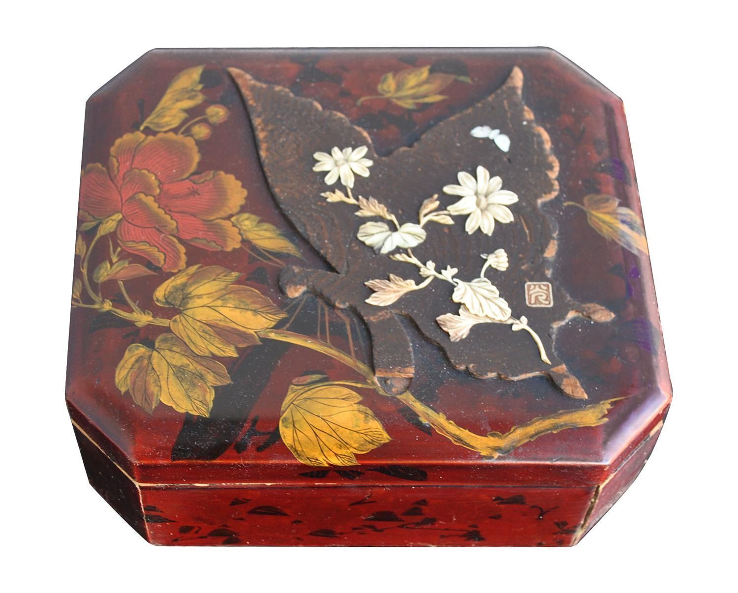 Jewelry Box Old Japanese