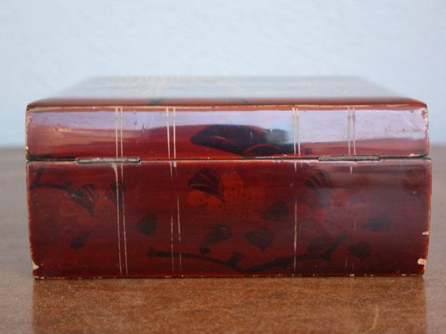 Box Or Jewelry Box In Lacquer 1900 photo vinterior