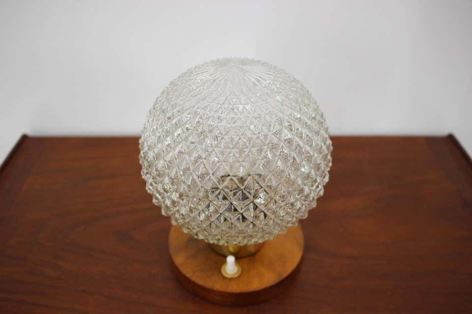 Mid Century Ceiling Light/Kamenický šenov/Preciosa. photo for sale