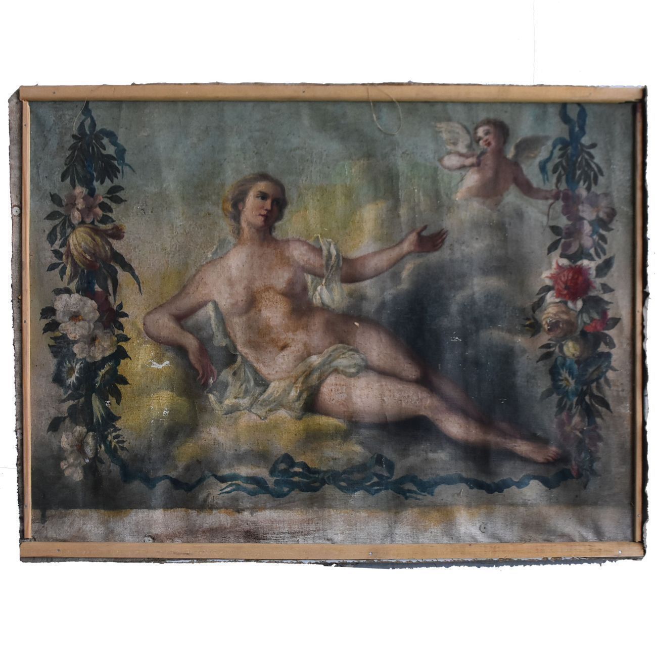 Young Olympia And Flourish In The Angel Xi Xth Century