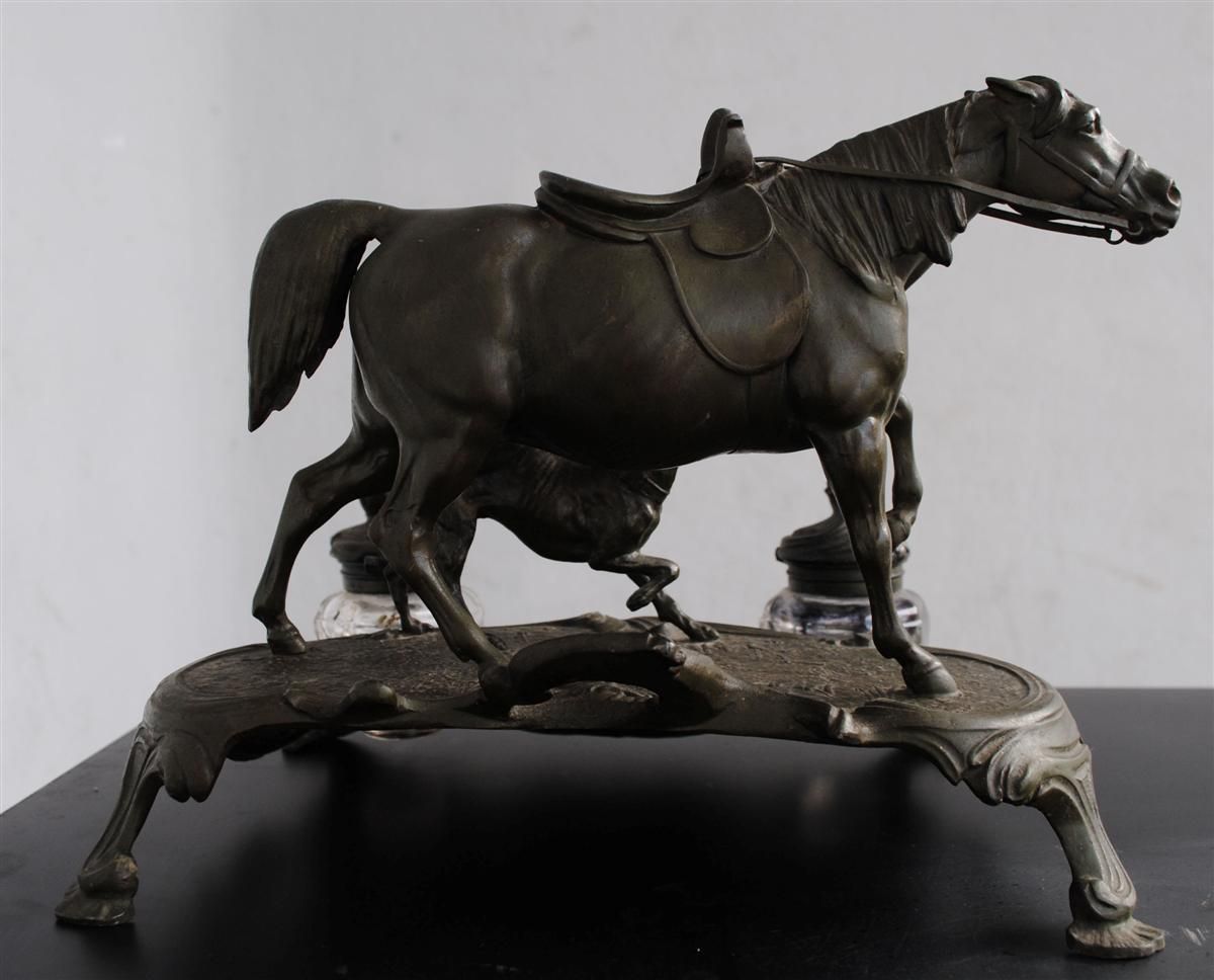 715.0 Inkwell Regulates Xi Xth Century Horses photo