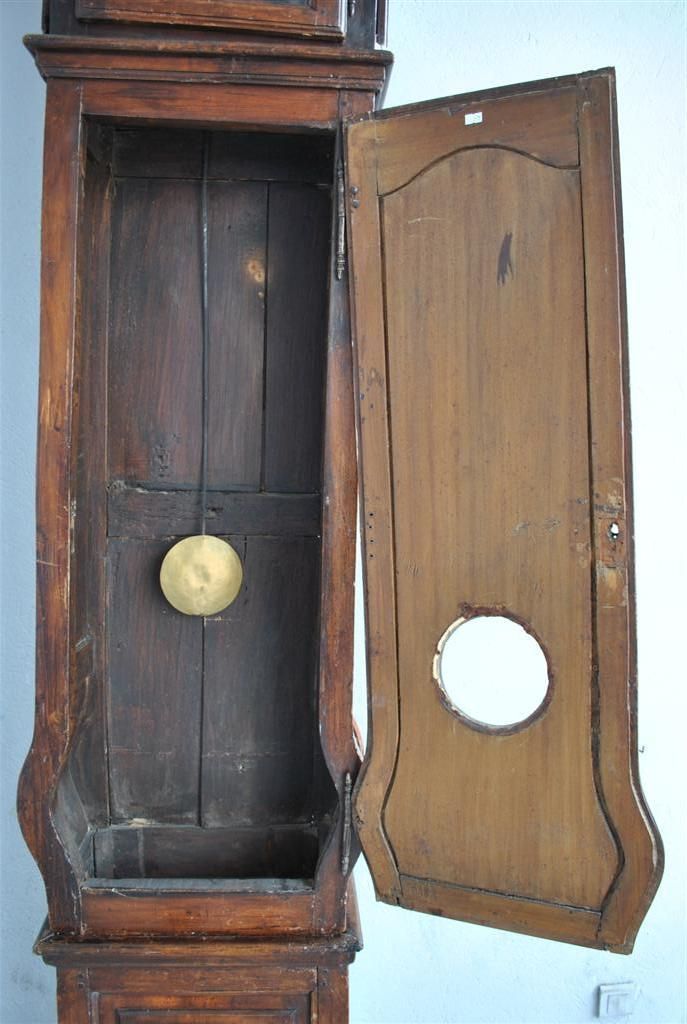 770.0 Comtoise Provence Clock In Walnut Xi Xth photo