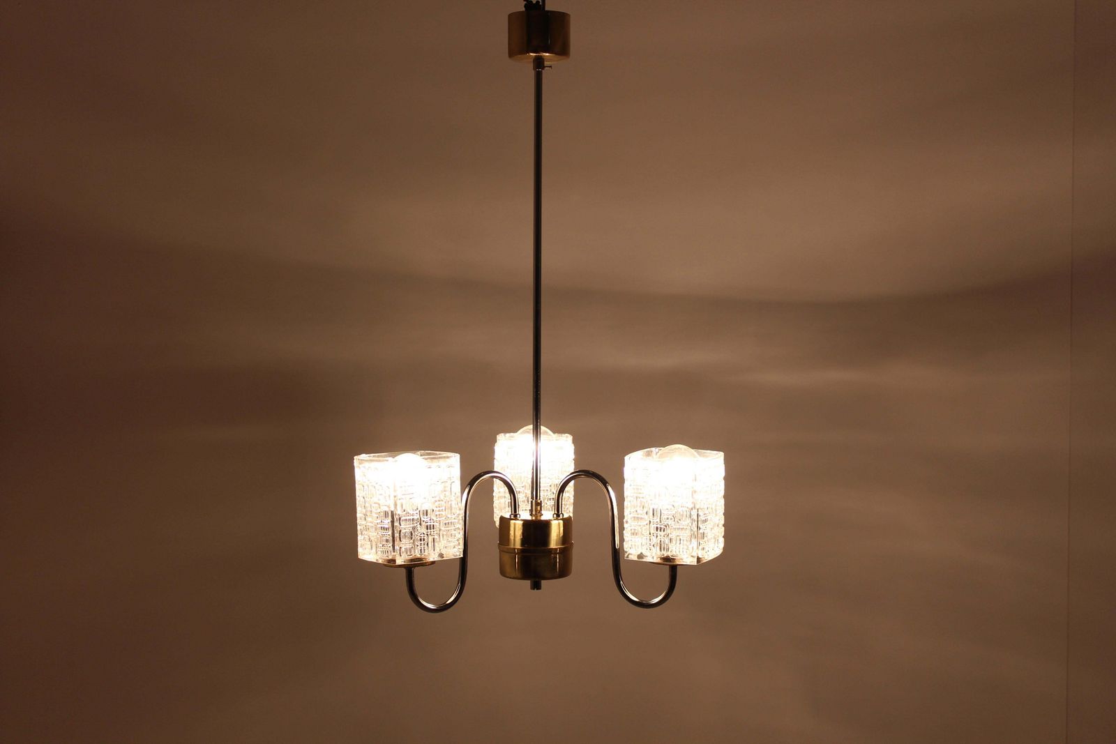 Mid Century Chandelier Lidokov, 1970s photo furniture