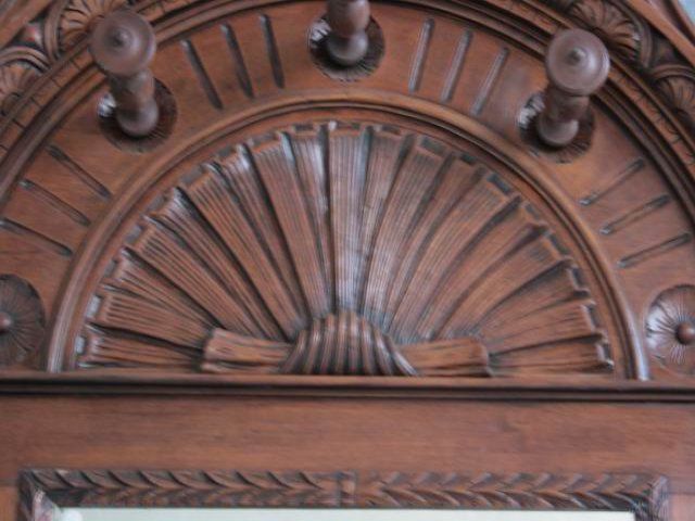 photo for sale Coat Rack Renaissance Style Walnut