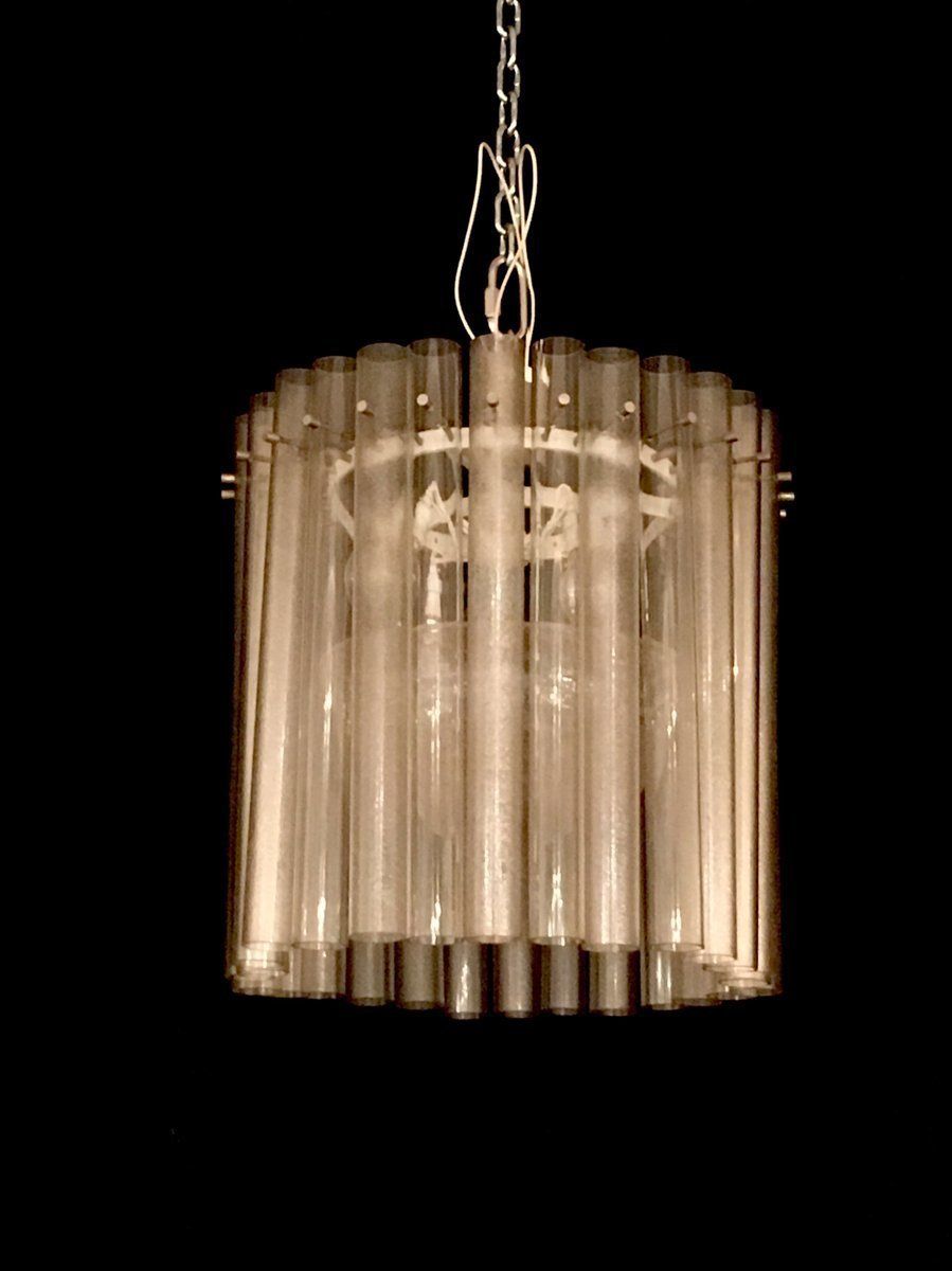 Ferro Ceiling Lamp For Galliano Ferro, 1950s