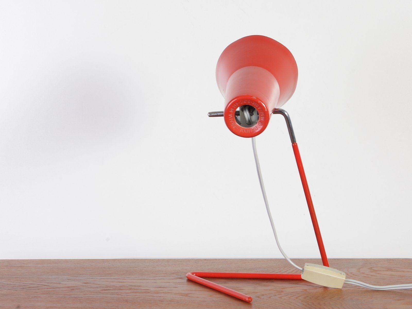 Mid Century Tafellamp Van Josef Hurka Voor Drupol photo Verlichting
