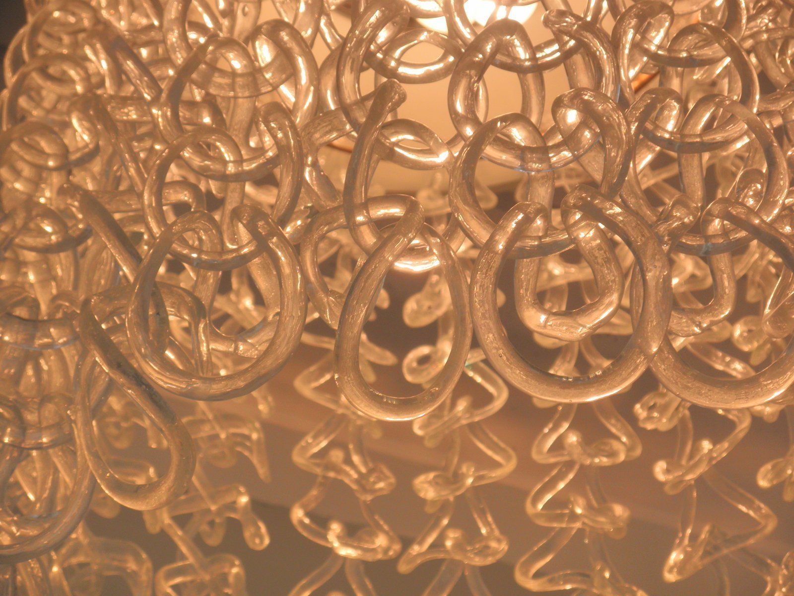 Mid Century Chandelier By Angelo Mangiarotti For Vistosi, 1960s photo vinterior