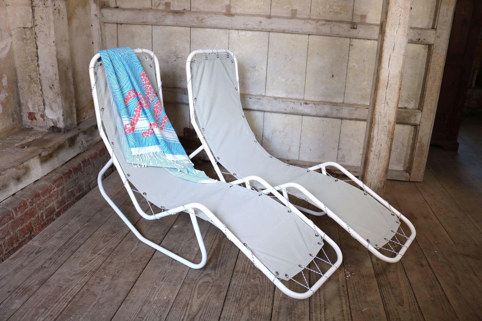 Garden Loungers 1950s Rocking Pool Lounger