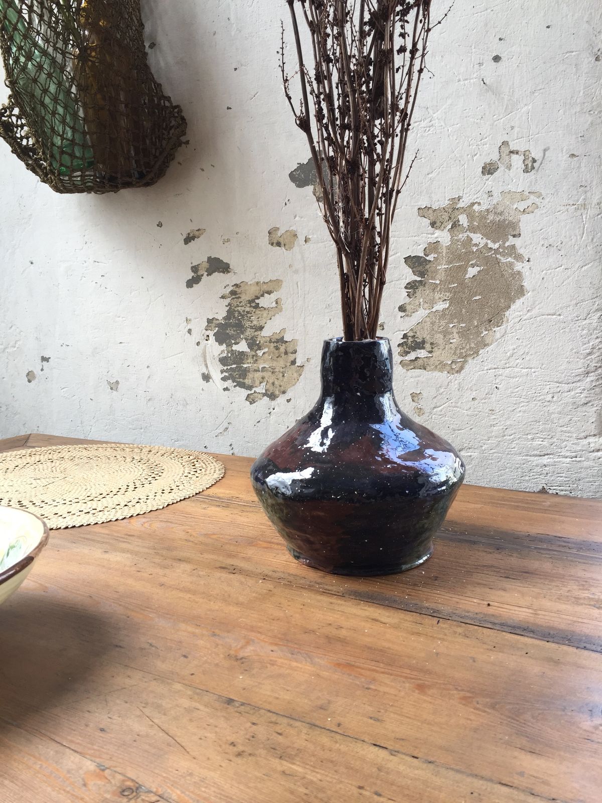Enamelled Terracotta Vase Craft