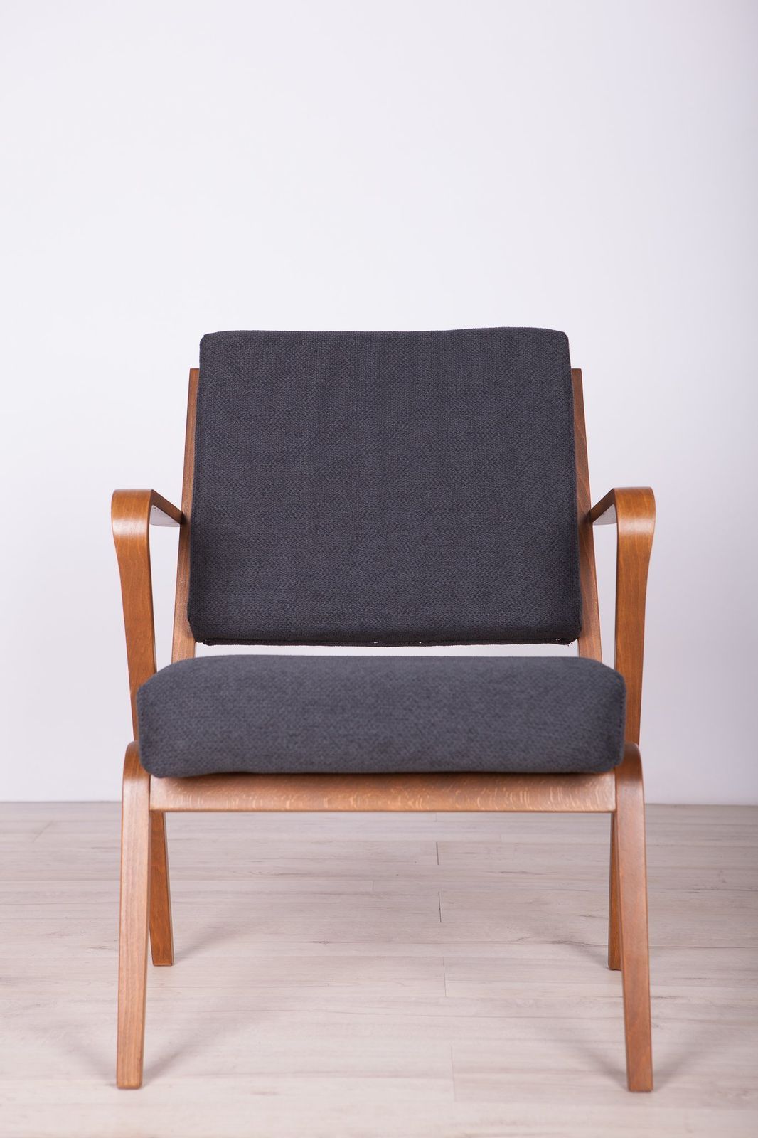 Armchairs By Selman Selmanagic For Veb Deutsche Werkstätten Hellerau, 1950s, Set Of 2 photo vintage
