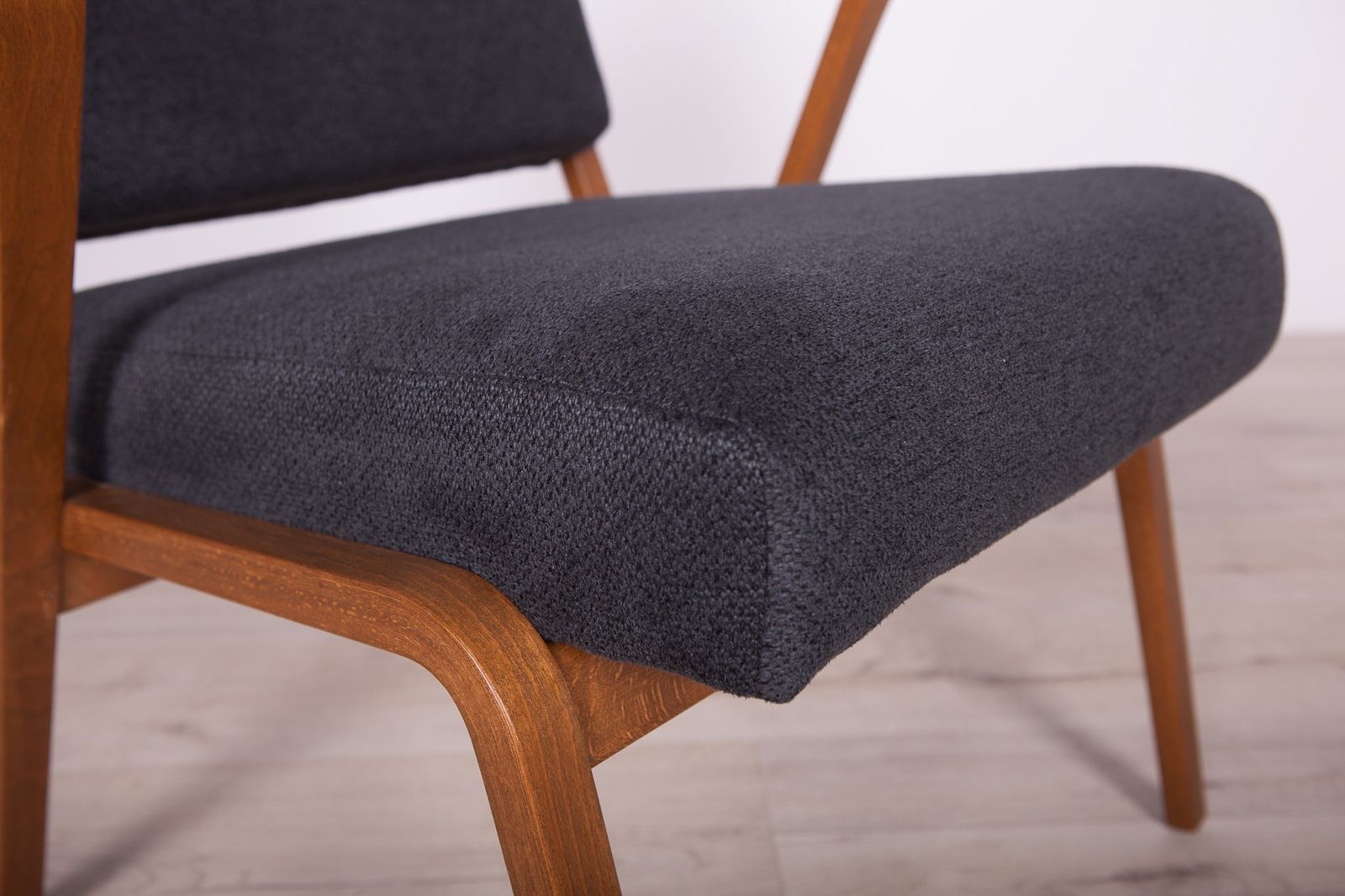 Furniture Armchairs By Selman Selmanagic For Veb Deutsche Werkstätten Hellerau, 1950s, Set Of 2 photo