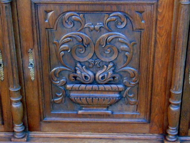 Henri II 2 Parts Sideboard photo furniture