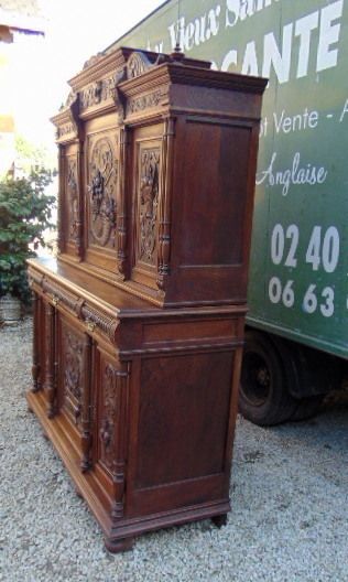 Henri II 2 Parts Sideboard photo for sale
