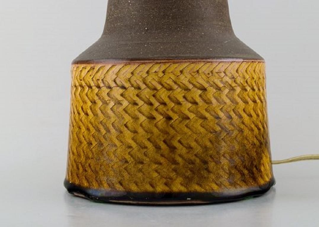 Nils Kähler For Kähler, Hak, A Pair Of Large Glazed Ceramic Lamps, 1960s photo Lighting