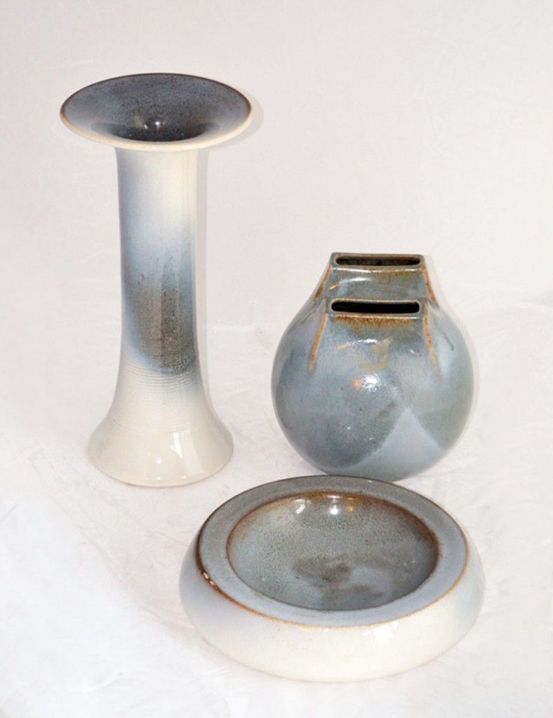 Ceramic Vases From Bucci Pesaro, 1970s, Set Of 3 photo furniture
