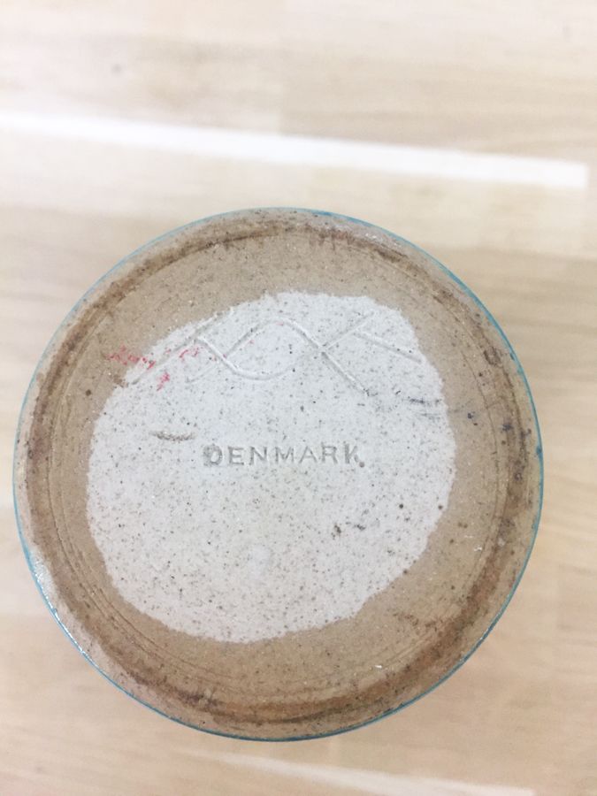Scandinavian Ceramic Candlestick 1960 photo 66.0
