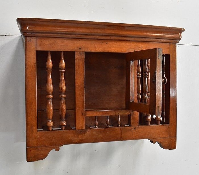 Authentic Small Panetière In Walnut, Louis Philippe Period ,Middle Of The 19th Century photo Furniture