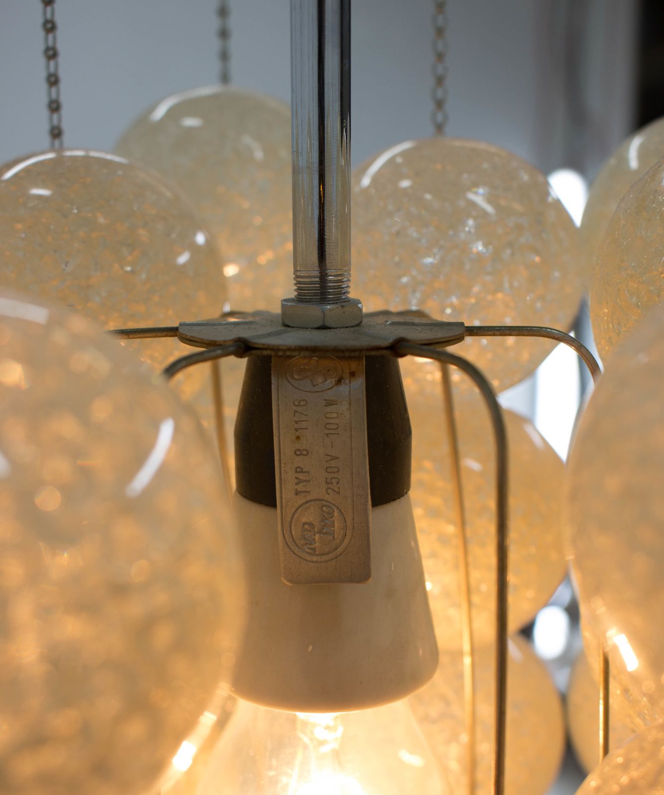 Chandelier By Napako, 1970s photo Lighting