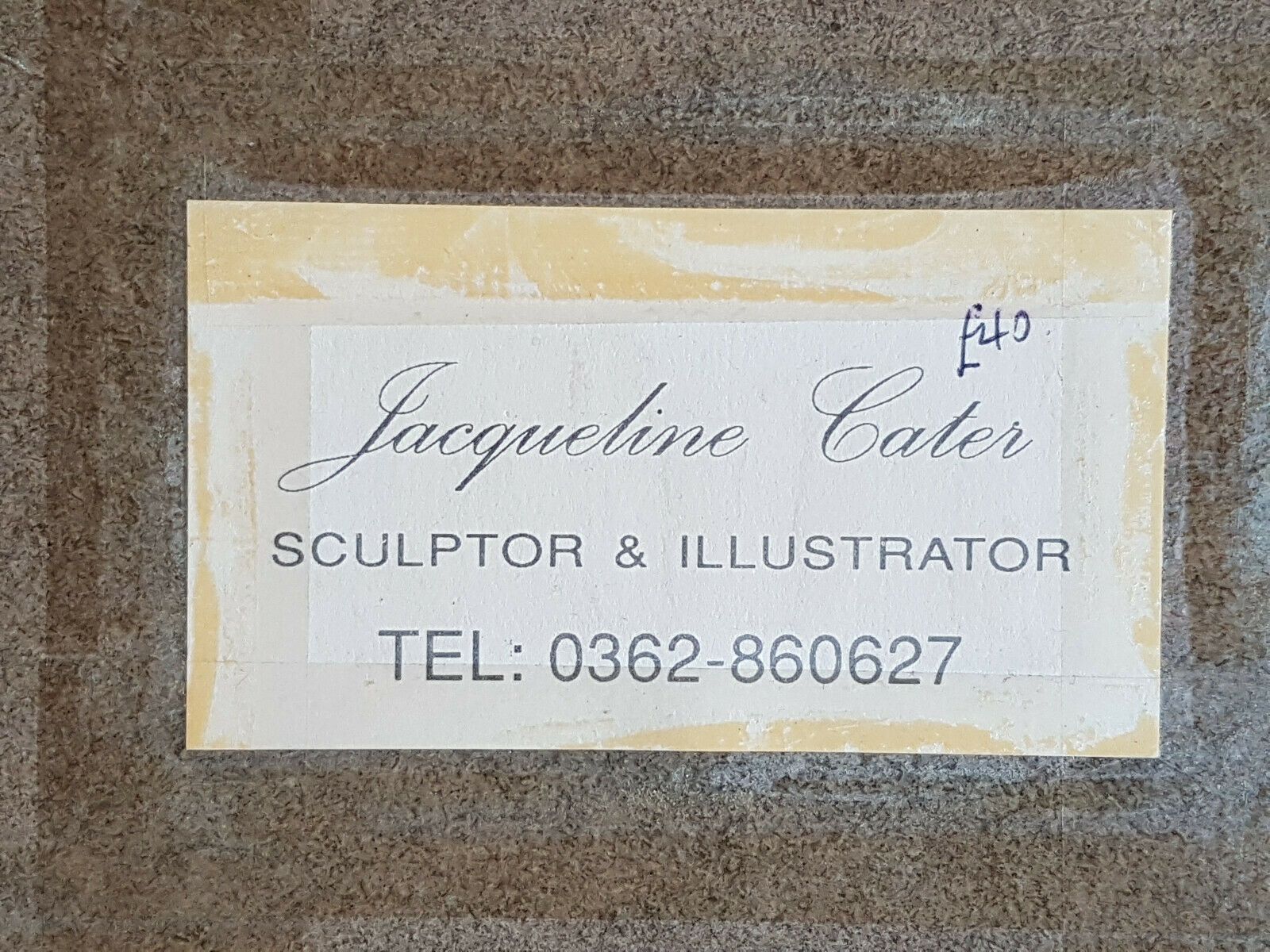 Watercolour By Jacqueline Cater. Countryside Gate. photo 50.0