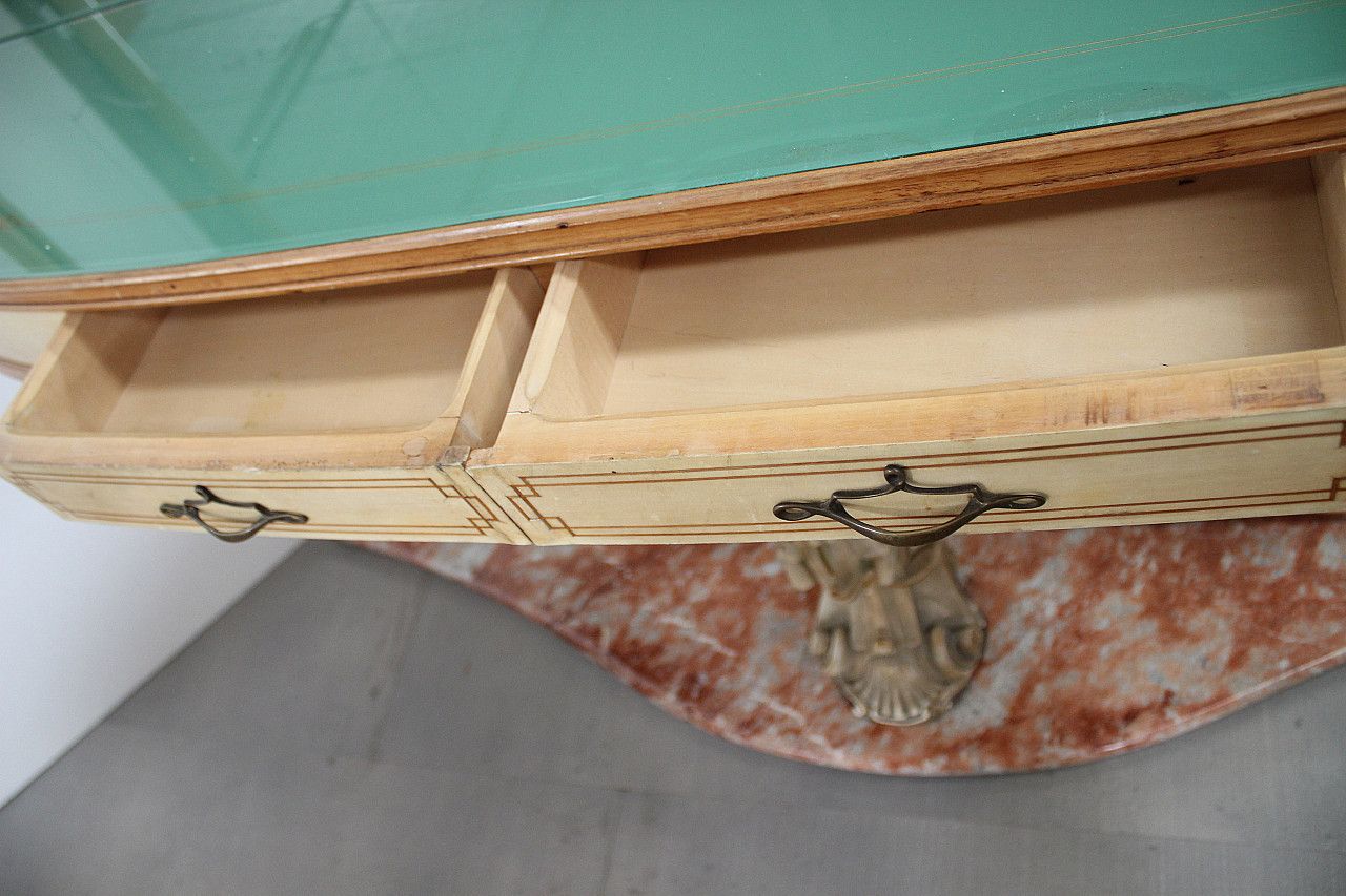 photo furniture Console With Mirror Of La Permanente Furniture Cantù, 1940s