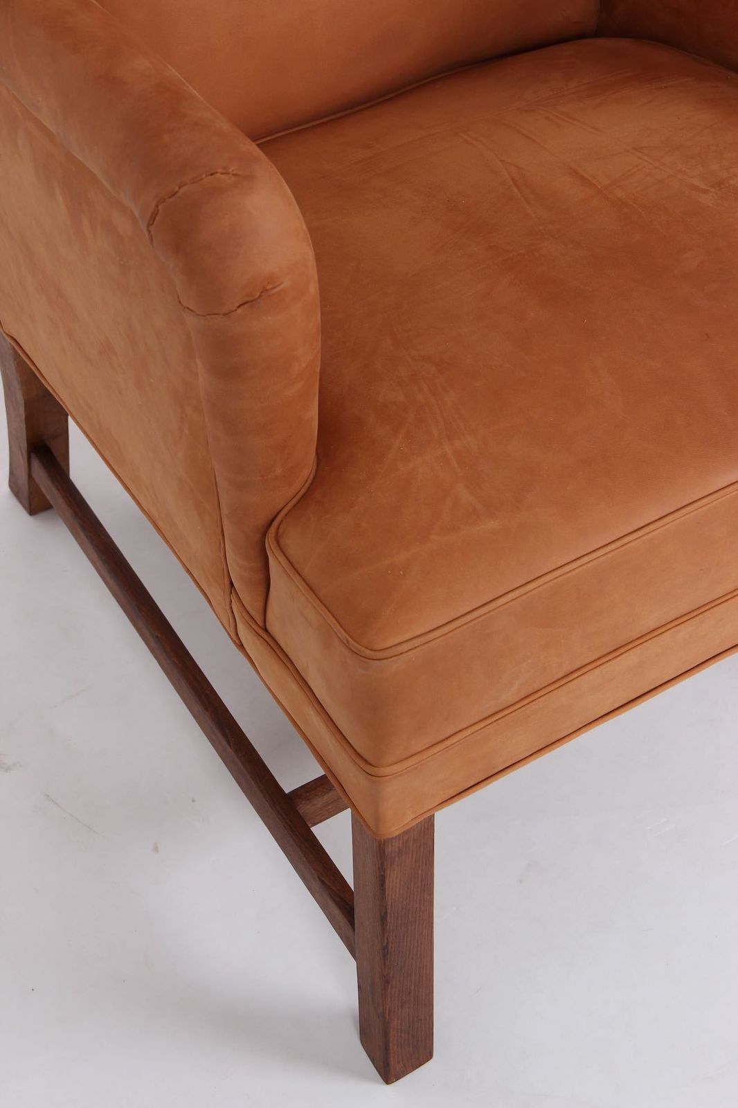 Kaare Klint High Back Chair, Model. 6212. New Restored And New Leather. photo for sale
