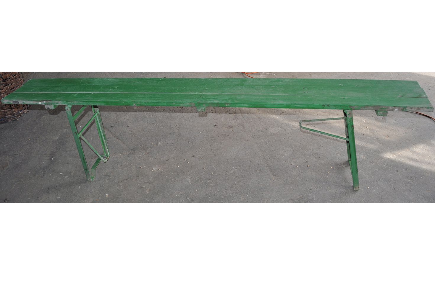 Beer Garden Bench From Europe photo vintage