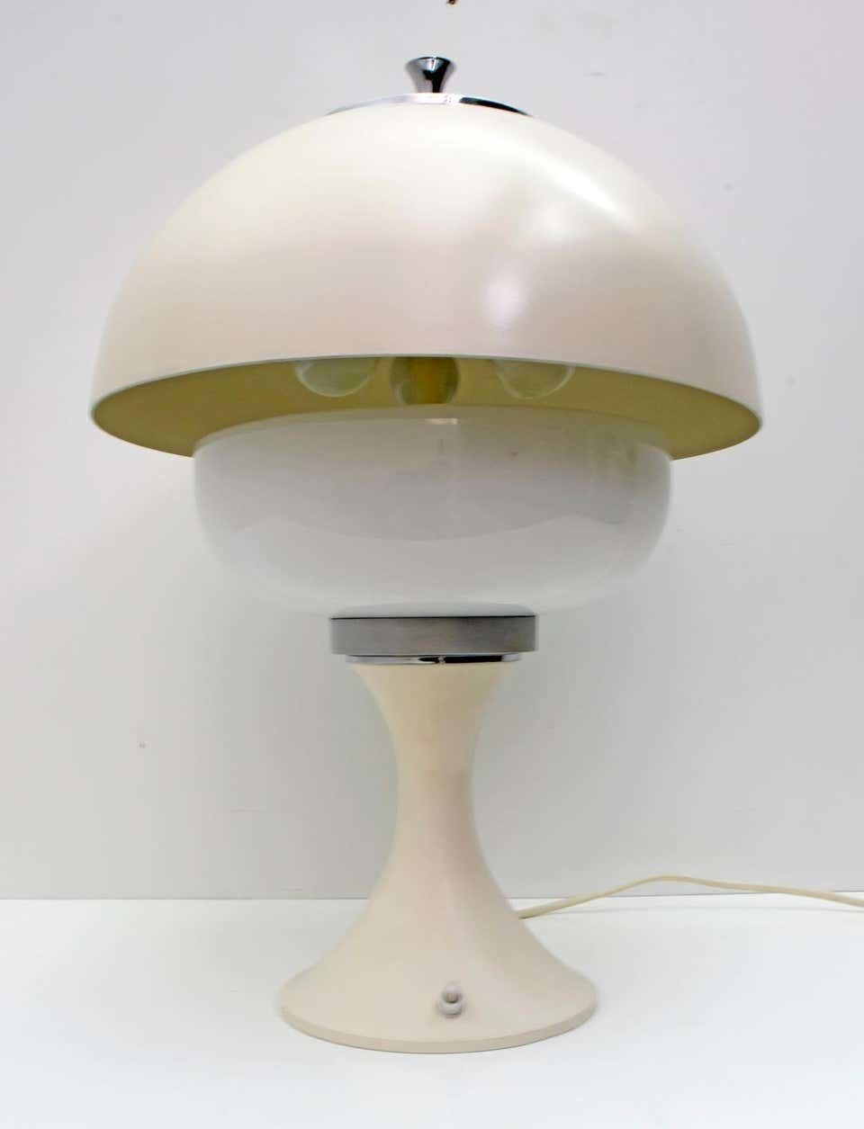 photo for sale Pair After Gaetano Sciolari Mid Century Italian Lamps, 1960s
