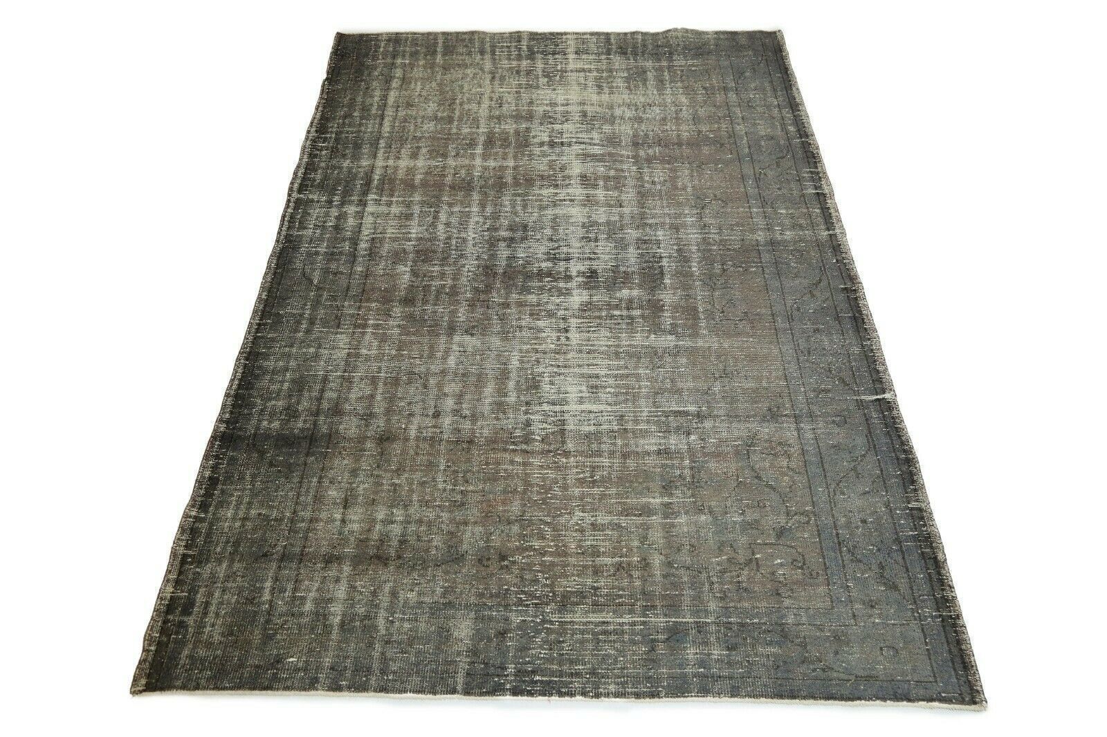 208x333 Cm Antique Hand Knotted Turkish Rug Oushak Distressed Turkey Room Decor 68x109 Ft