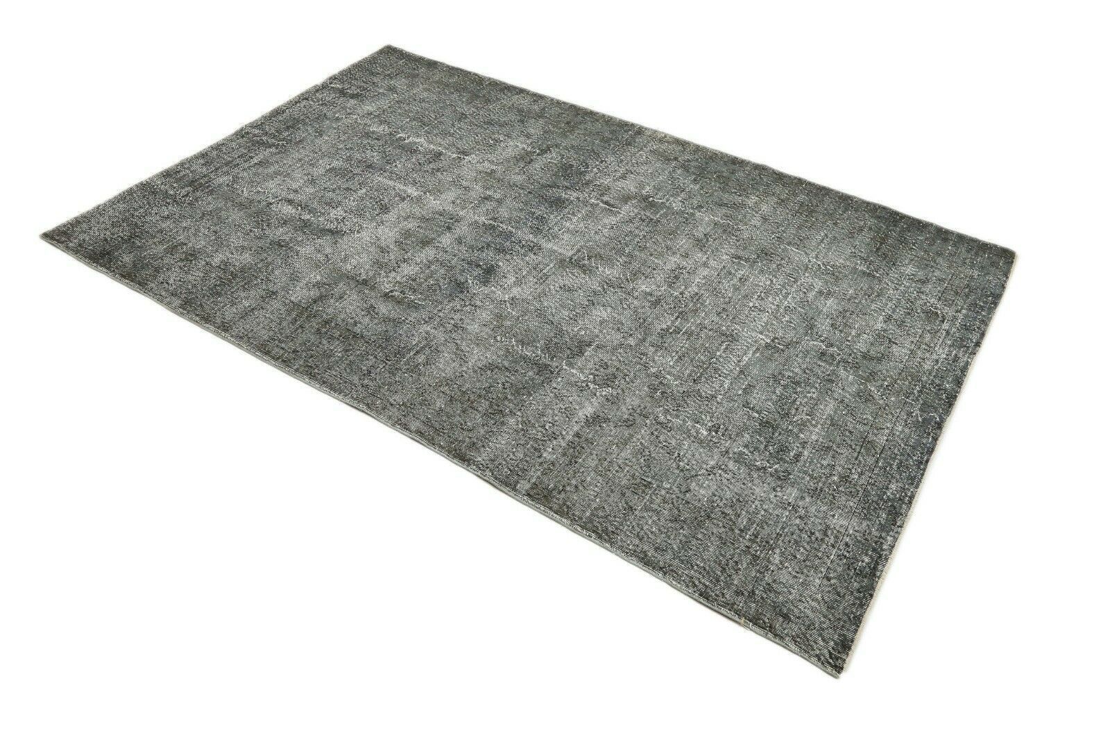 197x307 Cm Oushak Turkish Area Distressed Vintage Living Room Handwoven Wool Rug 6'5x10'1 Ft