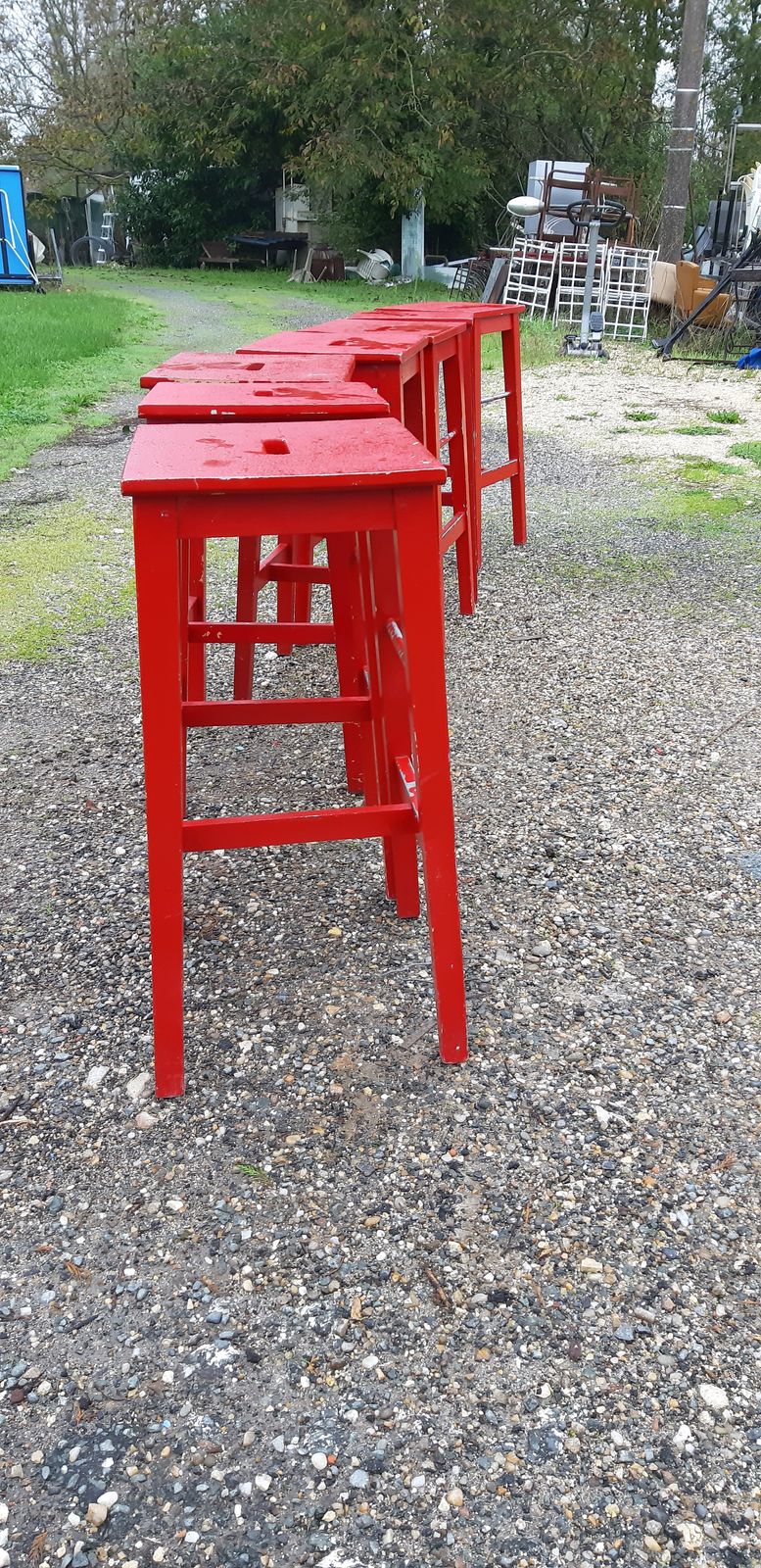 7 Stools photo vintage