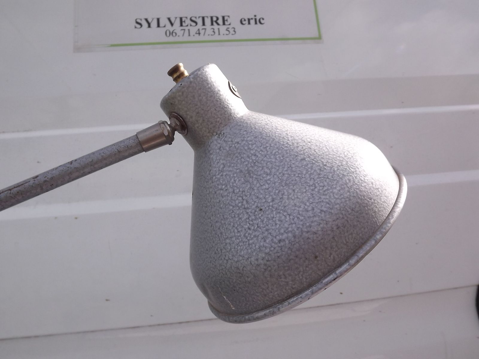 Industrial Style Lamp From The 60s photo 384.4