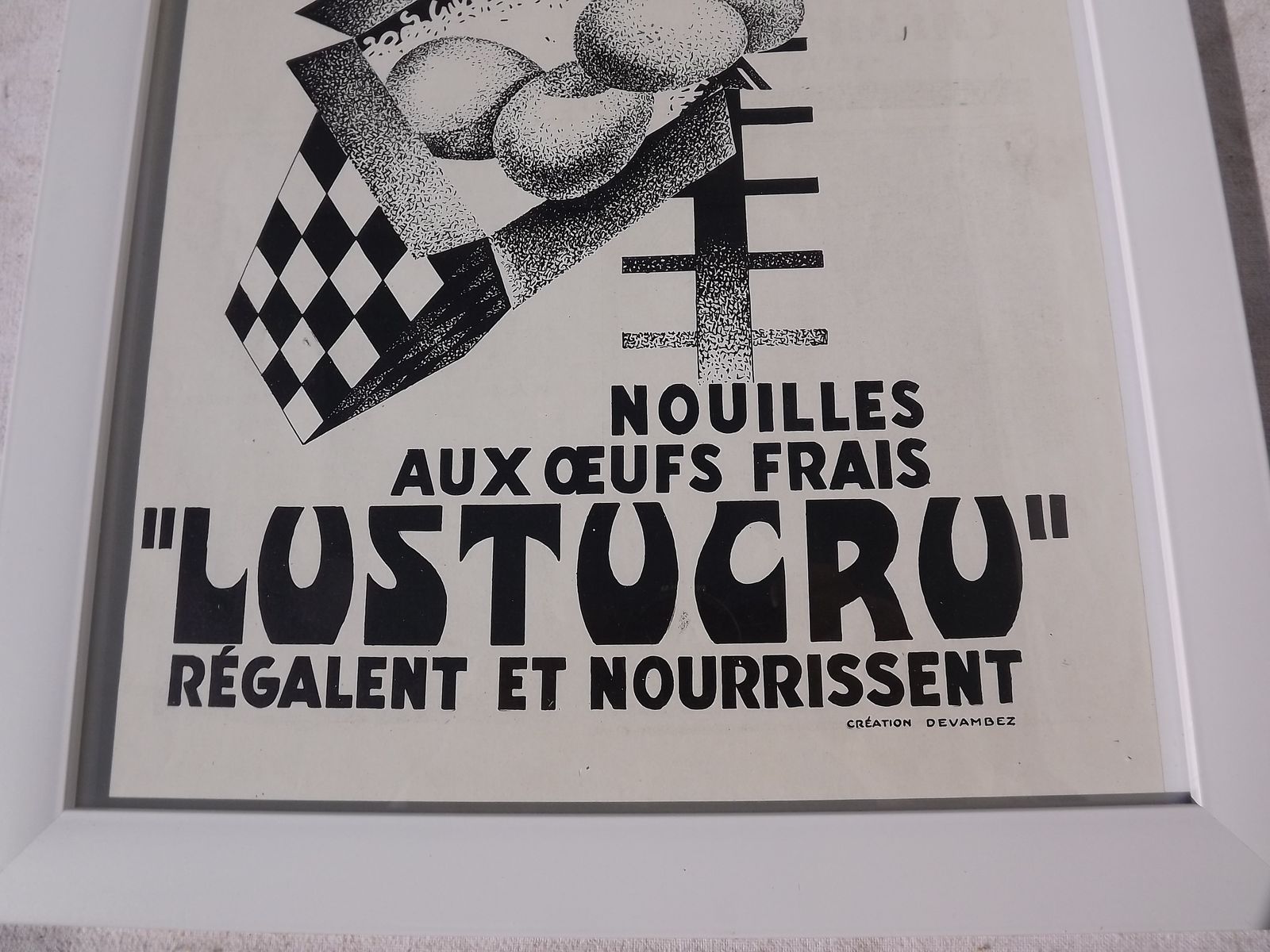 Poster Pub Lustucru 1928 Of Aprés R.De Valèrio photo 84.32