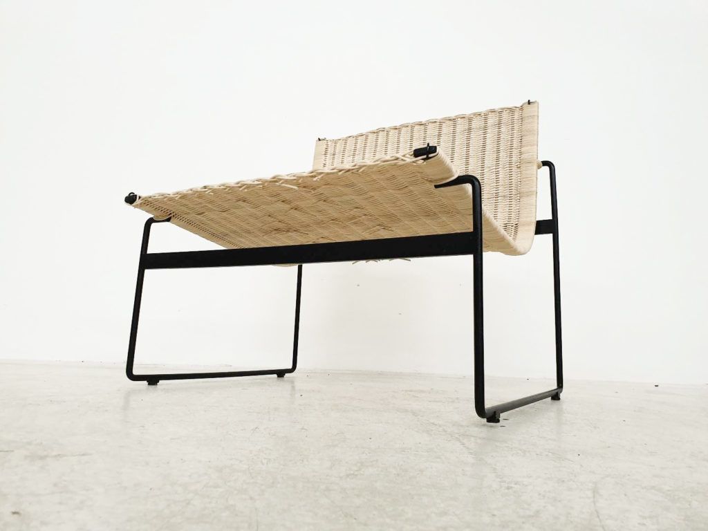 Meubels Gregorio Vicente Cortes En Luis Onsurbe Rattanfauteuils Voor Metz And Co, Dutch Design 1961 photo