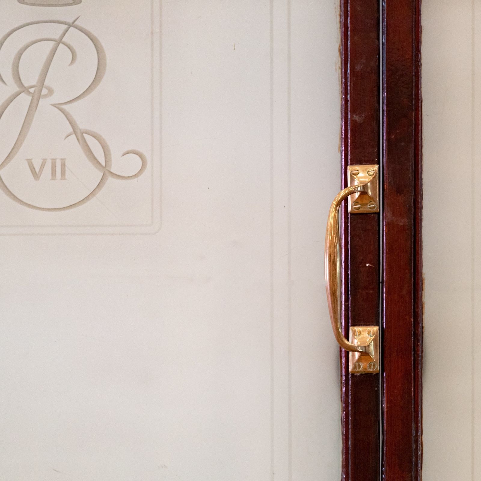 Reclaimed King Edward VII Royal Hospital Glazed Double Doors photo furniture