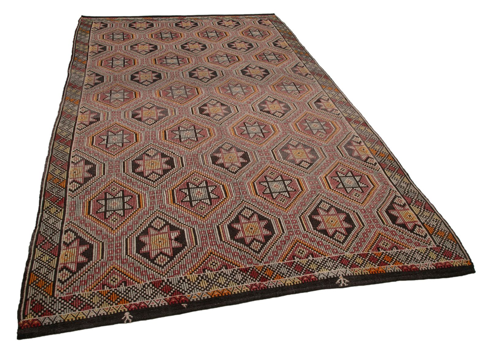 Antique Turkish Cecim Kilim 325 X 198 Sku 35556 photo furniture