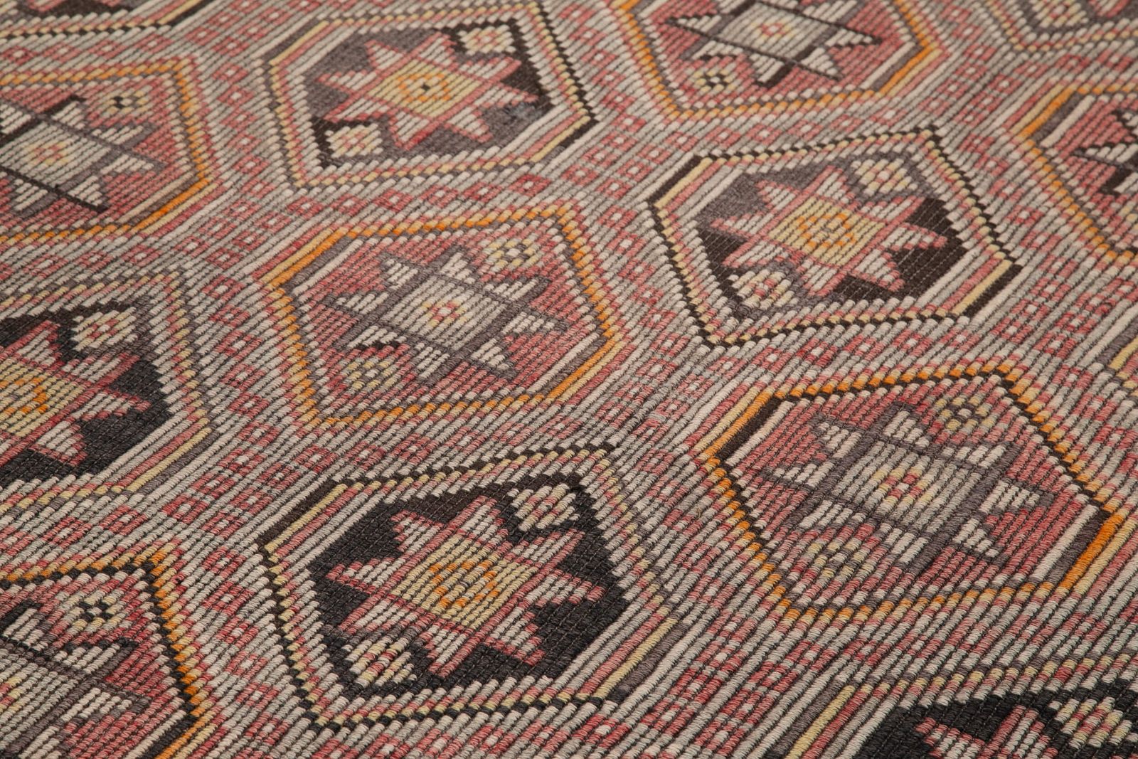 Antique Turkish Cecim Kilim 325 X 198 Sku 35556 photo Textiles
