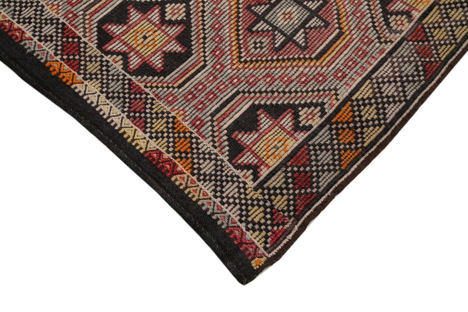 Antique Turkish Cecim Kilim 325 X 198 Sku 35556 photo vinterior